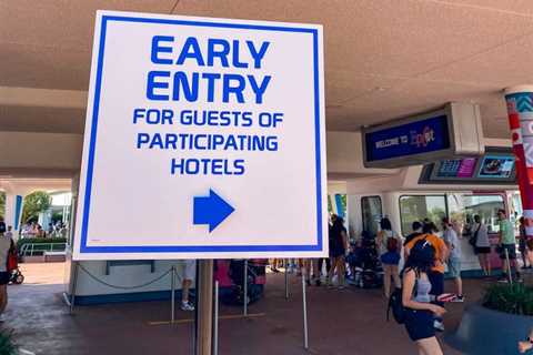Hotel in Disney World FINALLY Confirms It Will Offer Early Entry in 2024