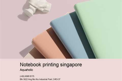 Notebook Printing Singapore