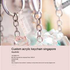 custom acrylic keychain singapore