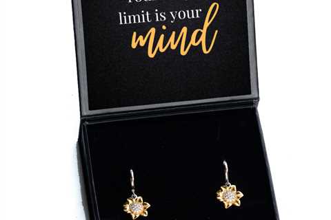 Adorn Your Ears, Uplift Your Spirit - Inspirational Earrings,  Sunflower