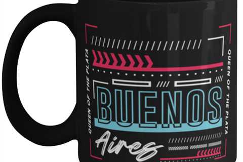 Buenos Aires, black Coffee Mug, Coffee Cup 11oz. Model 60082