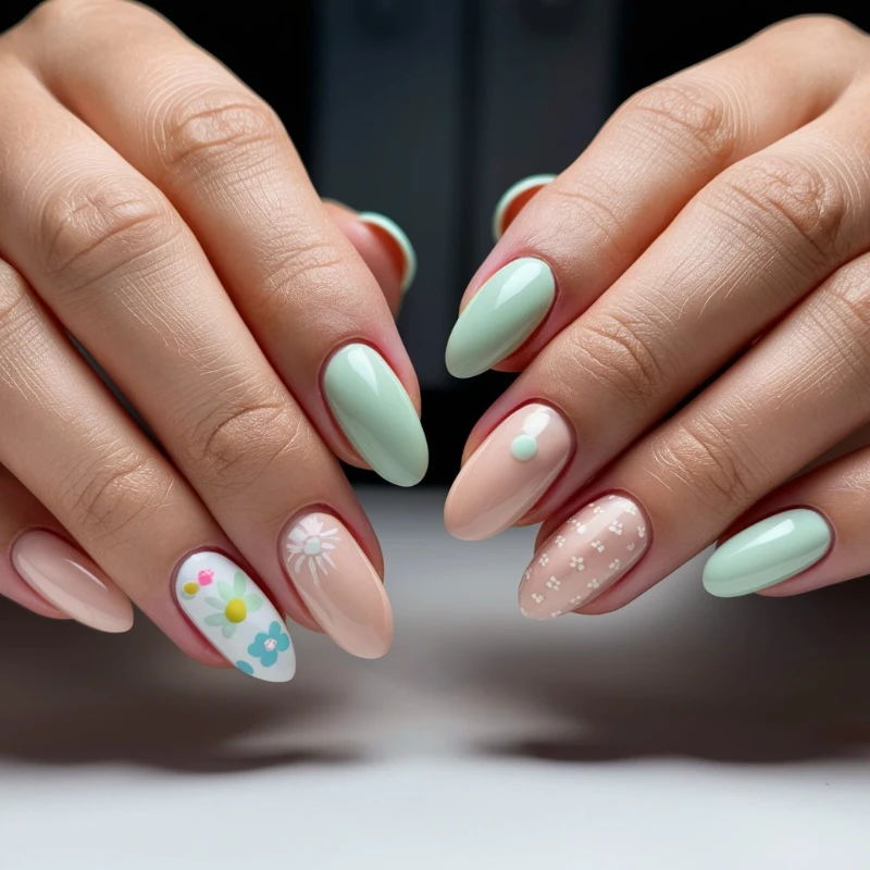 25 Simple Easter Nails To Brighten Up Your Spring Celebration - Gloss And Vibes