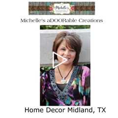 Home Decor Midland TX - Michelle's aDOORable Creations
