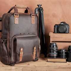 The Complete Buying Guide to Leather Camera Backpacks